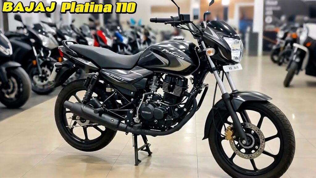 Once Again Bajaj Platina 110cc Has Come To Teach A Lesson To Everyone and It Comes with Advanced Features Along with Premium Looks