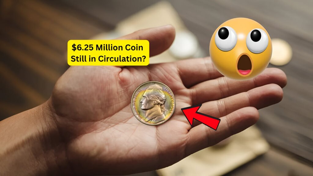 Rare Jefferson Nickel Valued at $6.25 Million, Still in Circulation
